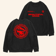 Shop Jon Bellion Merch Beautiful Mind Crewneck Sweatshirt Gifts For Friends - Lilybirchmarket
