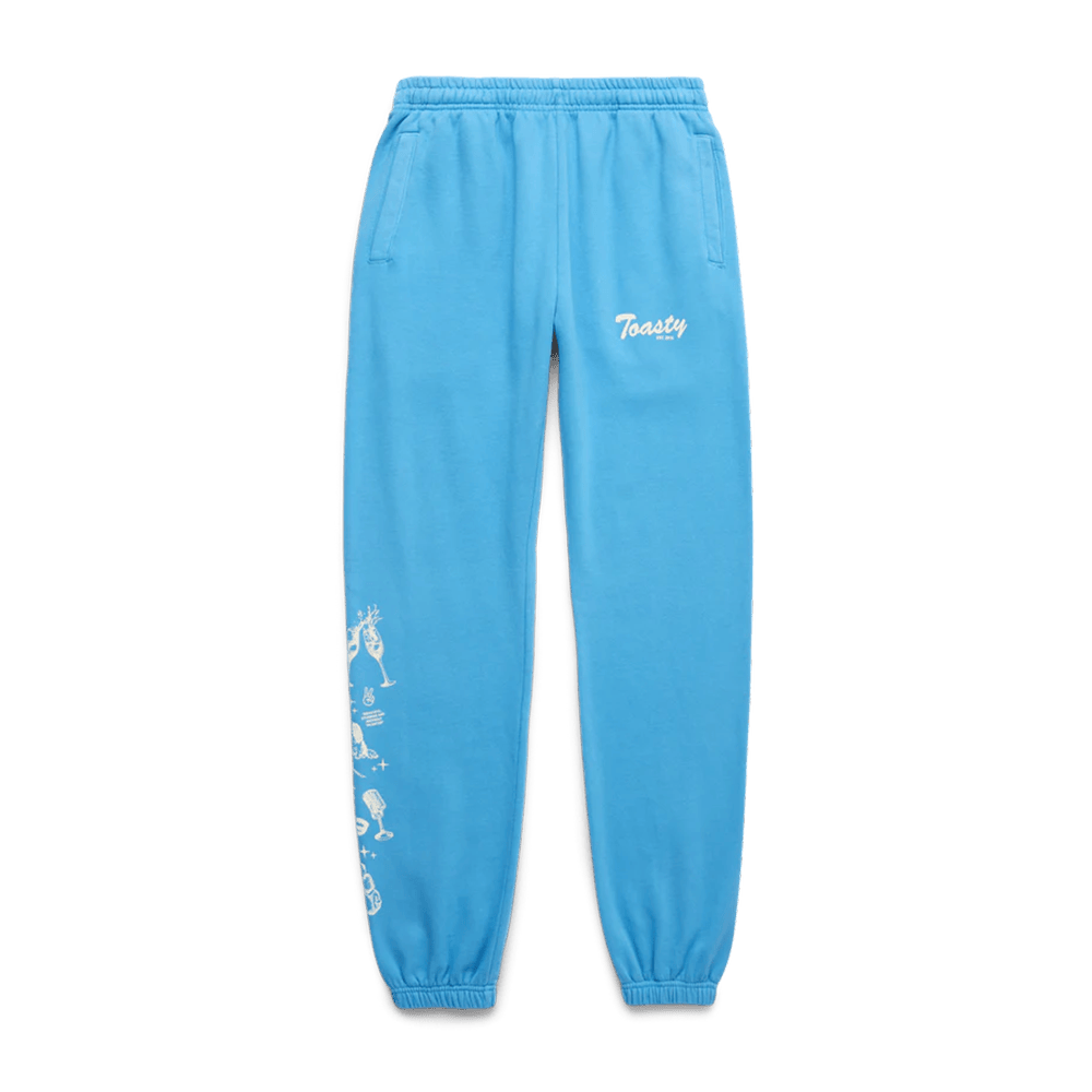 Shop Toast Merch Blue Toasty Est 2018 Sweatshirt And Sweatpant Sets Gift For Wife - Lilybirchmarket