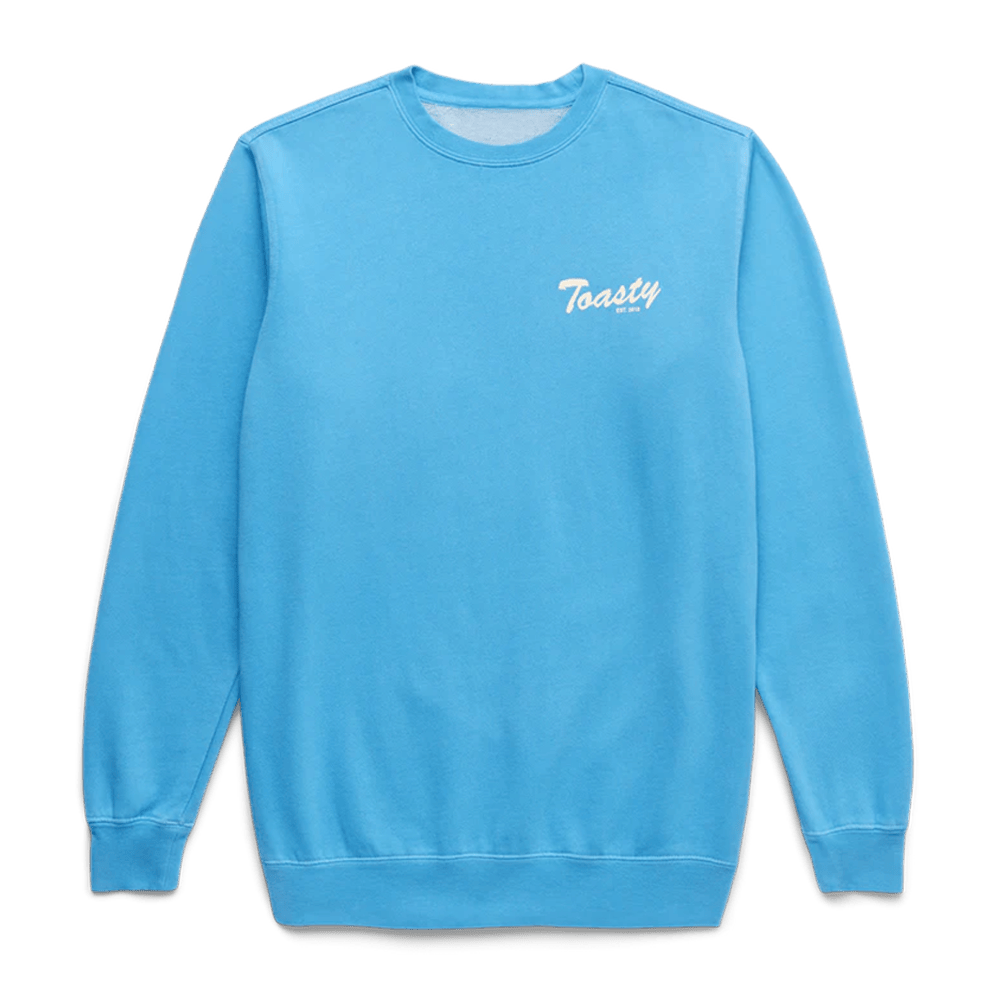 Shop Toast Merch Blue Toasty Est 2018 Sweatshirt And Sweatpant Sets Gift For Wife - Lilybirchmarket