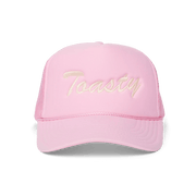 Shop Toast Merch Pink Toasty Trucker Hat Gifts For Girlfriend - Lilybirchmarket