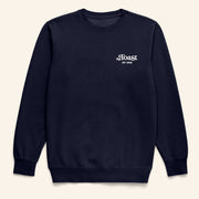 Shop Toast Merch The Toast Logo Crewneck Navy Sweatshirt Christmas Gifts For Him - Lilybirchmarket
