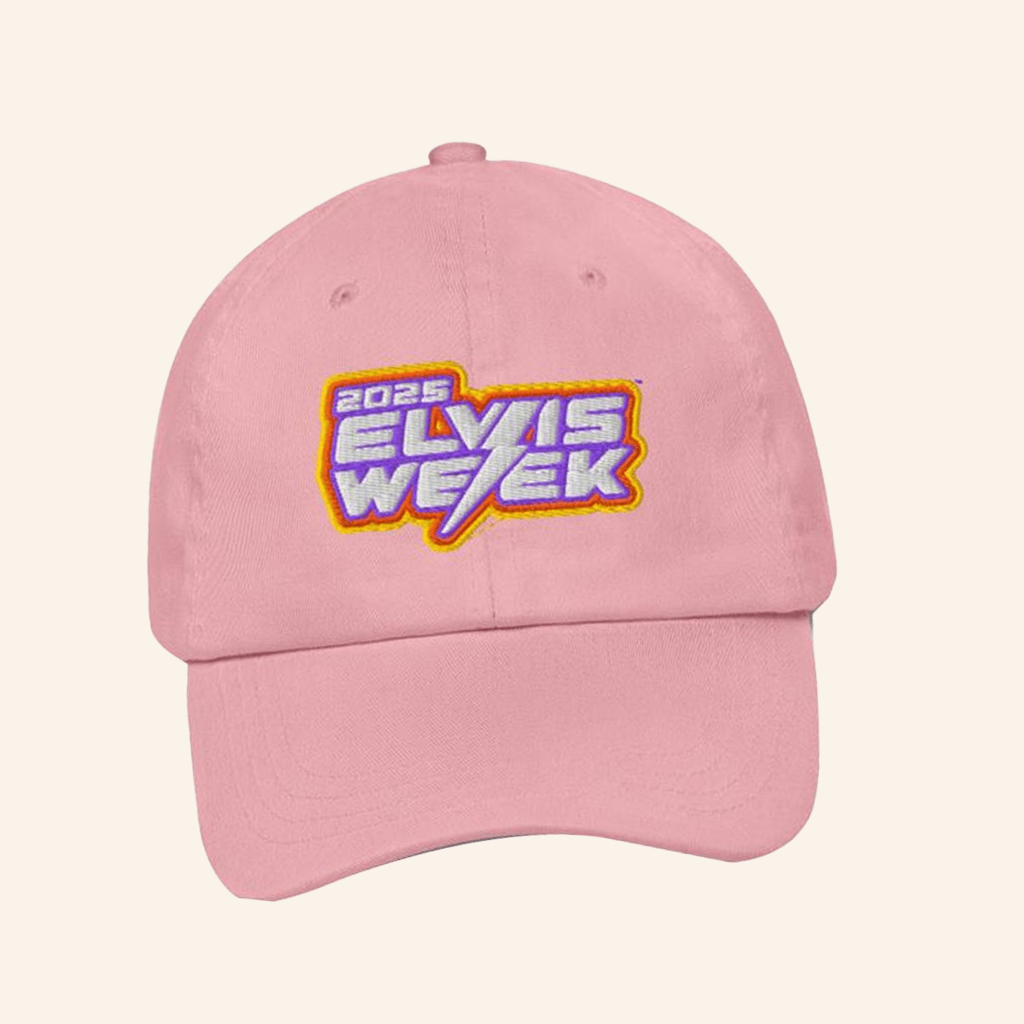 Shopelvis Merch Elvis Week 2025 Embroidered Hat Gifts For Her - Lilybirchmarket