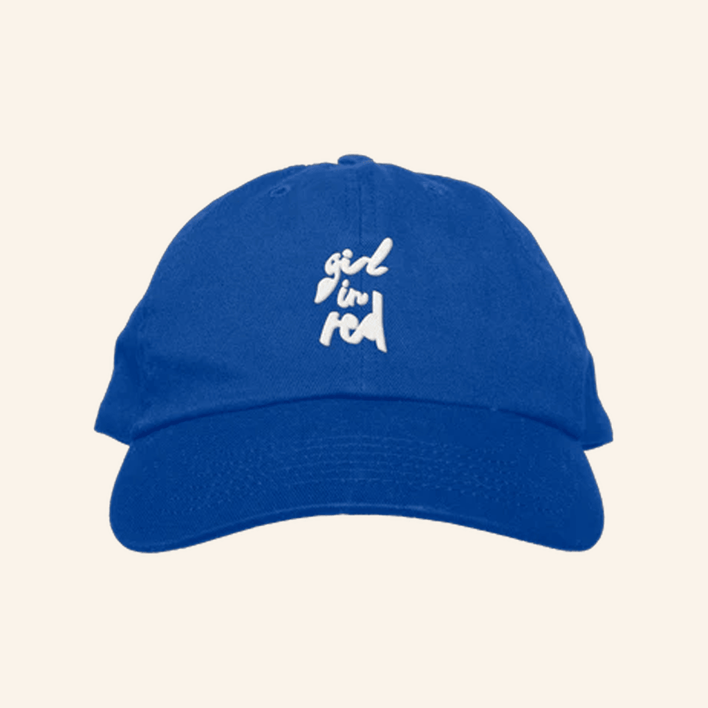 Shopgirl In Red Merch Girl In Red Embroidered Hat Gifts For Best Friends - Lilybirchmarket