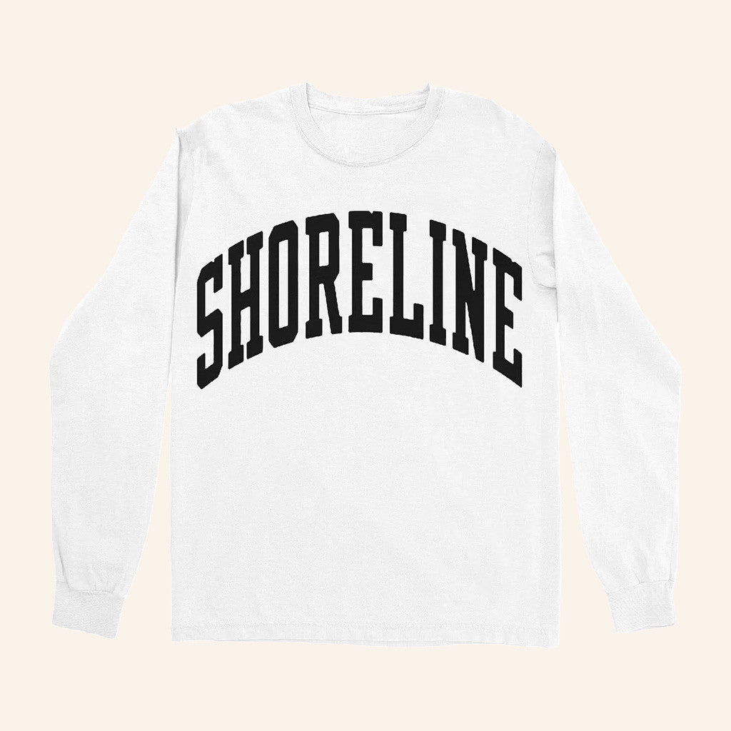 Shoreline Mafia Merch Shoreline Logo White Sweatshirt Birthday Gifts For Hip Hop Lovers - Lilybirchmarket