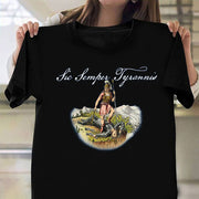 Sic Semper Tyrannis Shirt Virginia Tee Shirts For Sale Sic Semper Tyrannis Merchandise - Lily Birch Market