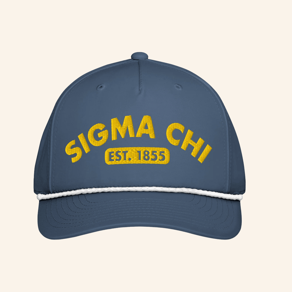 Sigma Chi Merch Embroidered Hat Gifts For Father - Lilybirchmarket