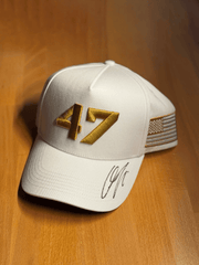 Signed Charlie Kirk 47 Hat Embroidered Charlie Kirk Hat Gifts For Patriots - Lilybirchmarket