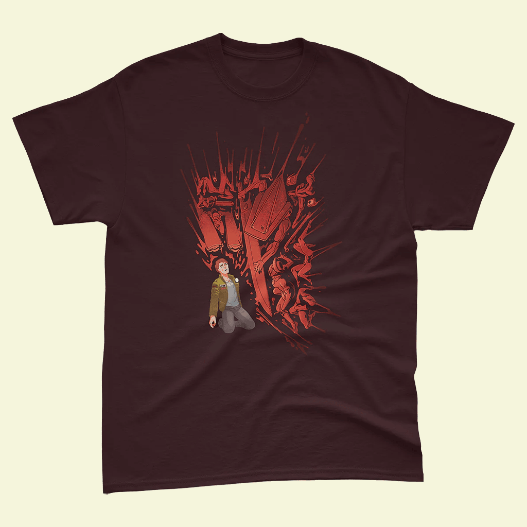 Silent Hill Merch James Punishment T-Shirt Gift Ideas For Son - Lily Birch Market