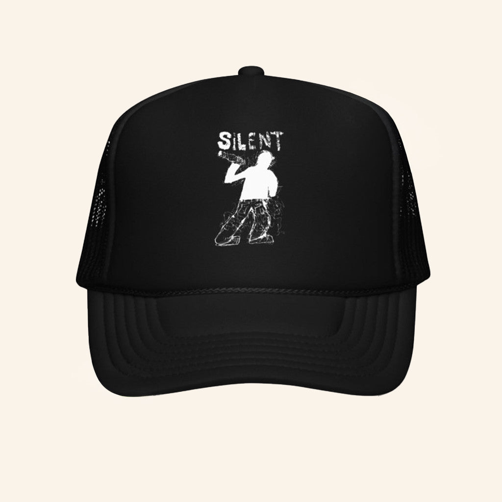 Silent Merch Silent Bottle Job Mesh Trucker Hat Gifts For Brother - Lilybirchmarket