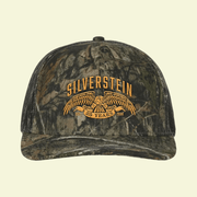 Silverstein Merch Eagle 25 Years Camo Trucker Hat Embroidered Silverstein Hat Gifts For Him - Lilybirchmarket