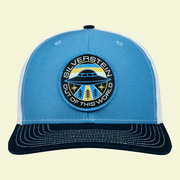 Silverstein Merch Embroidered UFO Trucker Hat Gifts For Band Fans - Lilybirchmarket