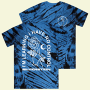Silverstein Merch I'm Learning I Have No Control Blue Dye T-Shirt Present For Husband - Lily Birch Market