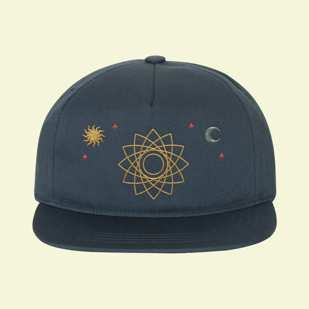 Silverstein Merch Pink Moon Embroidered Snapback Hat Gifts For Music Fans - Lilybirchmarket