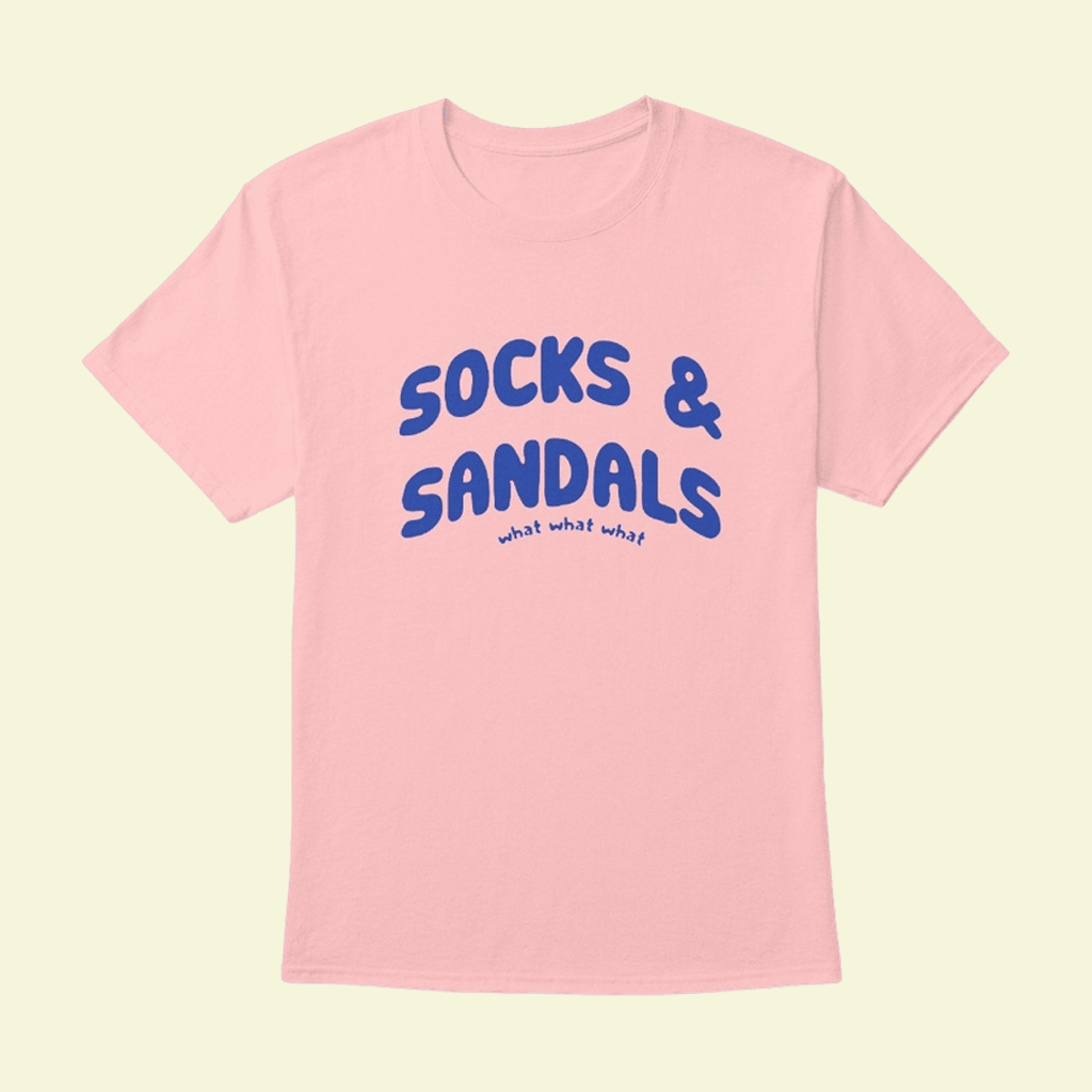 Sinjin Drowning Merch Socks And Sandals T-Shirt Birthday Gift For Her - Lily Birch Market
