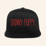 Skinny Puppy Merch Classic Logo Trucker Snapback Hat Embroidered Gifts For Husband - Lilybirchmarket