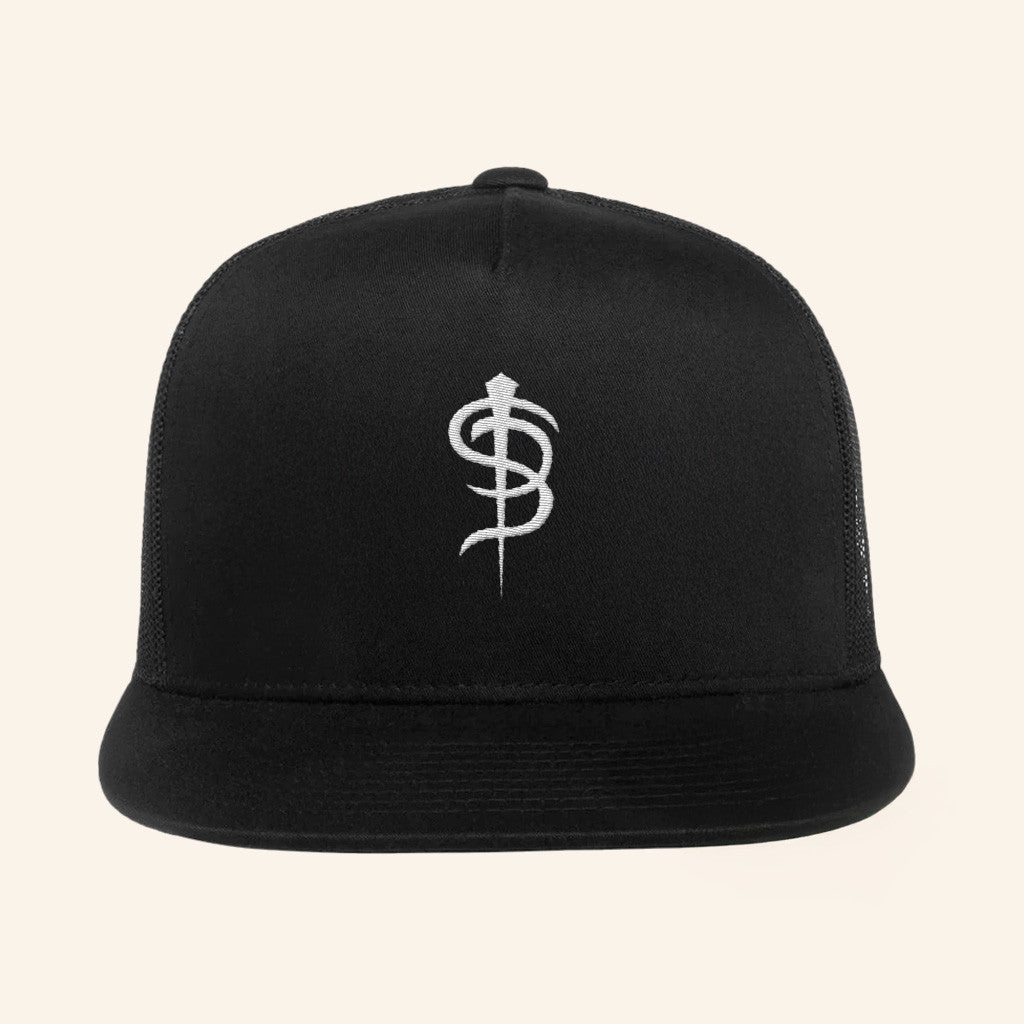 Skinny Puppy Merch Classic Symbol Trucker Snapback Hat Embroidered Gifts For Him - Lilybirchmarket