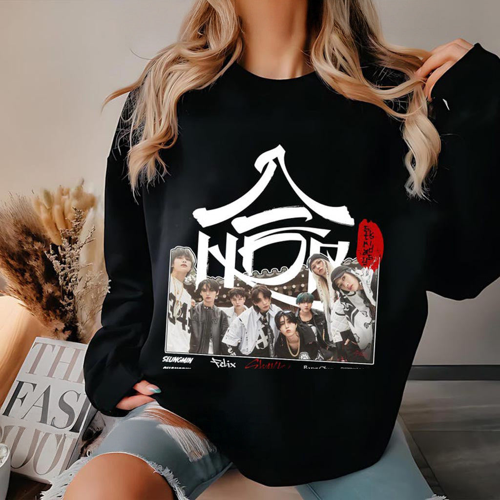 SKZHOP HIPTAPE Sweatshirt Stray Kids Walkin on Water Shirt Stray Kids Hop Shirt Stray Kids - Lilybirchmarket