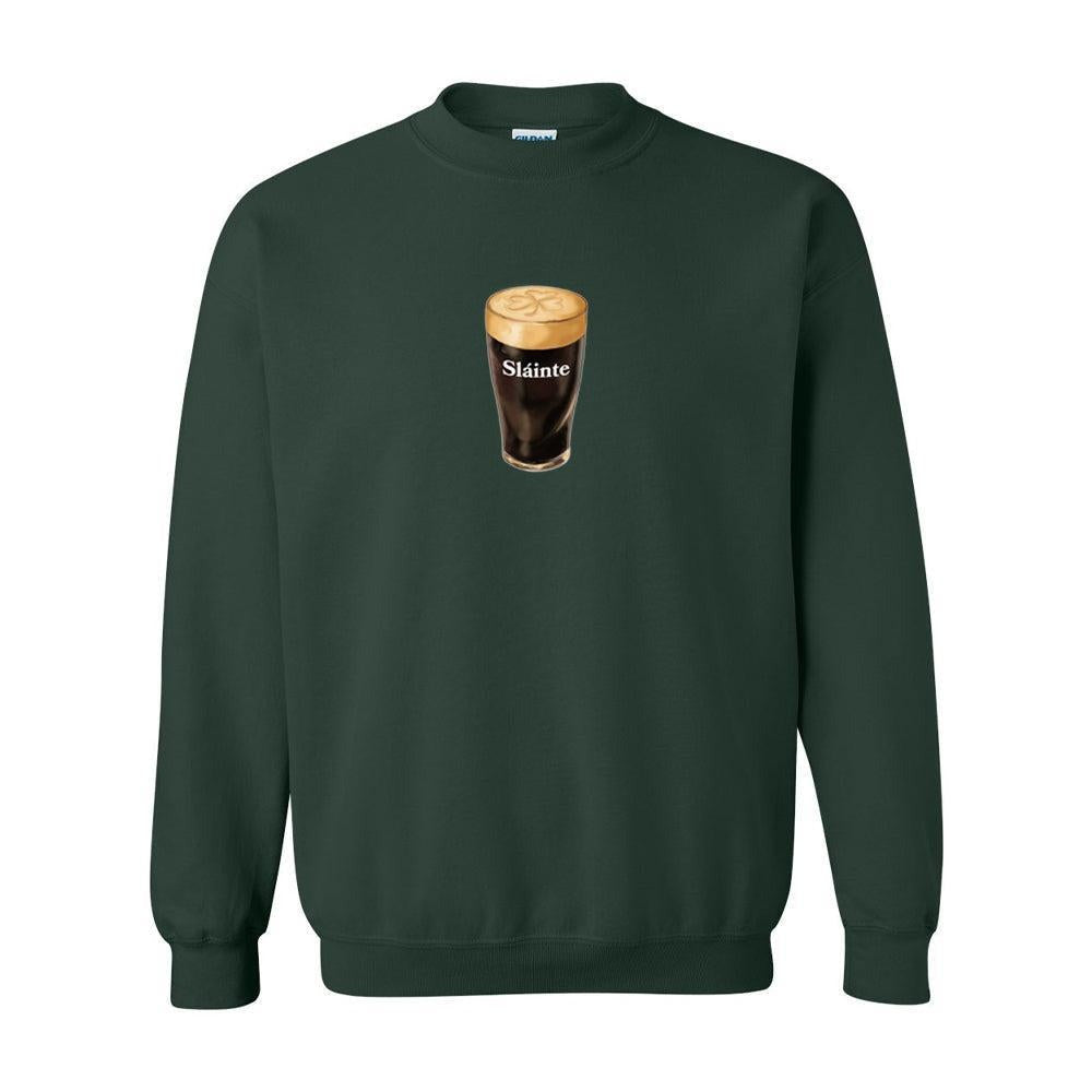  Slainte Beer Sweatshirt St Patrick's Day Apparel Holiday Crewneck Gifts For Ireland - TradiViet