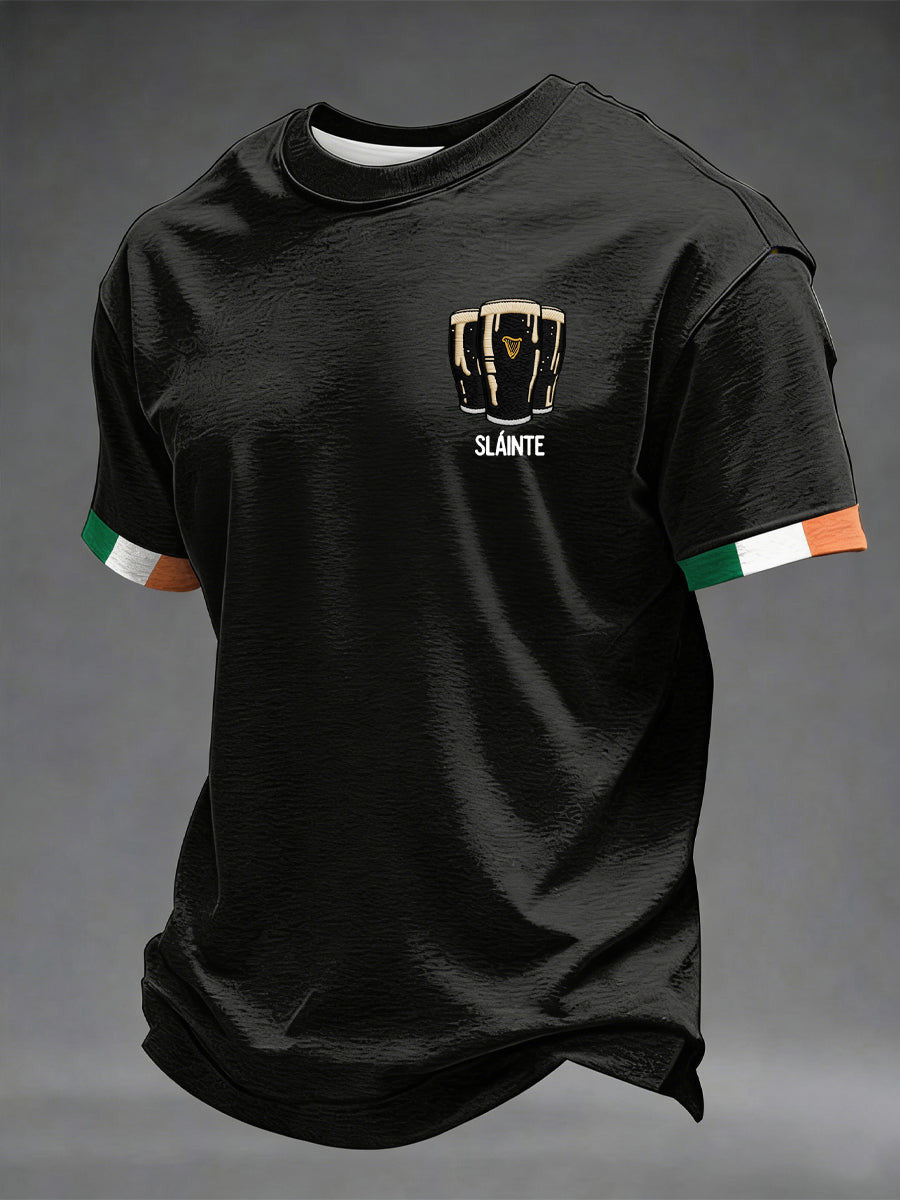  Slainte St Patrick's Day T-Shirt Irish Apparel Gifts For Drinkers Beer Lovers - TradiViet