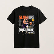 SLAMUPs Merch Luka Doncic Freeze Frame Magazine T-Shirt Best Gifts For Basketball Lovers - Lily Birch Market