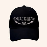 Sleep Token Merch Even In Arcadia Black Corduroy Hat Embroidered Gifts For Music Lovers - Lilybirchmarket