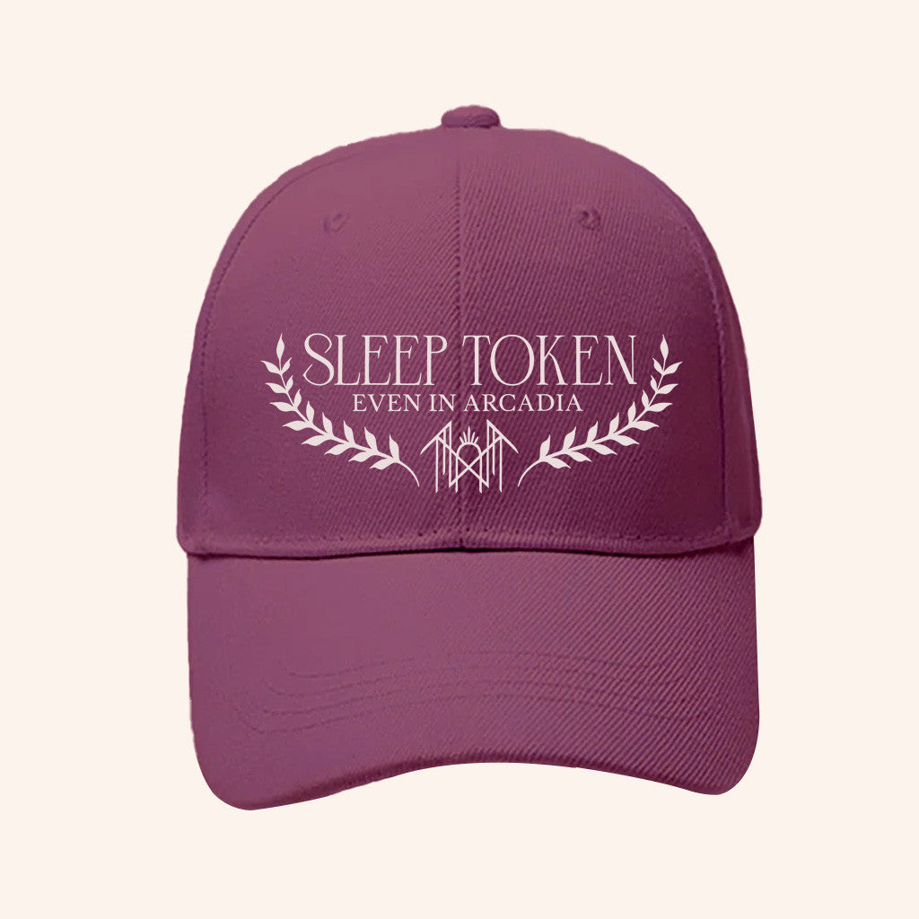Sleep Token Merch Even In Arcadia Corduroy Hat Embroidered Gifts For Music Fan - Lilybirchmarket