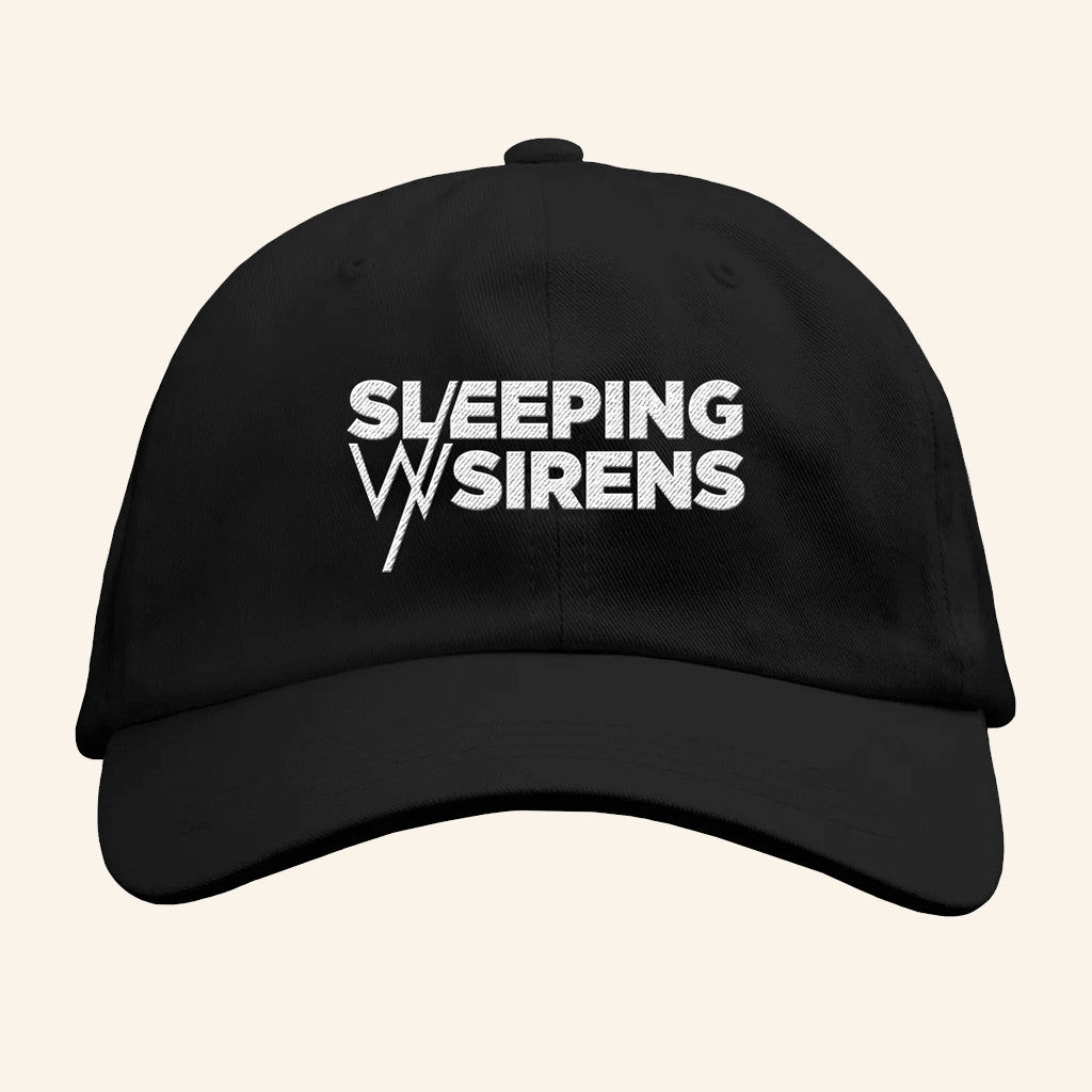 Sleeping With Sirens Merch Logo Embroidered Hat Best Gifts For Rock Lovers - Lilybirchmarket