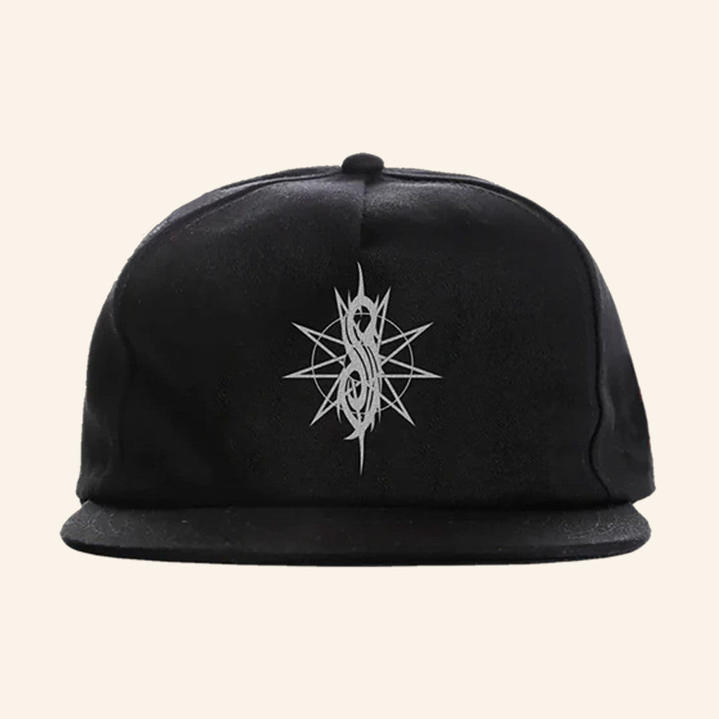 Slipknot Merch Tribal S 9 Point Snapback Hat Embroidered Gift Ideas For Dad - Lilybirchmarket