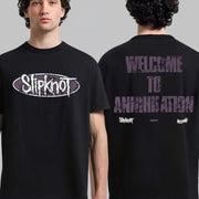 Slipknot X Welcome Skateboard Welcome To Annihilation T-Shirt Slipknot Merch Fans Gifts - Lily Birch Market