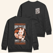 Slogo Merch Bork Cake Club Sweatshirt Gifts For Him - Lilybirchmarket