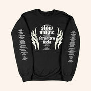 Slow Magic Merch Forgotten Feels Black Letters Sweatshirt Best Gifts For Fans - Lilybirchmarket