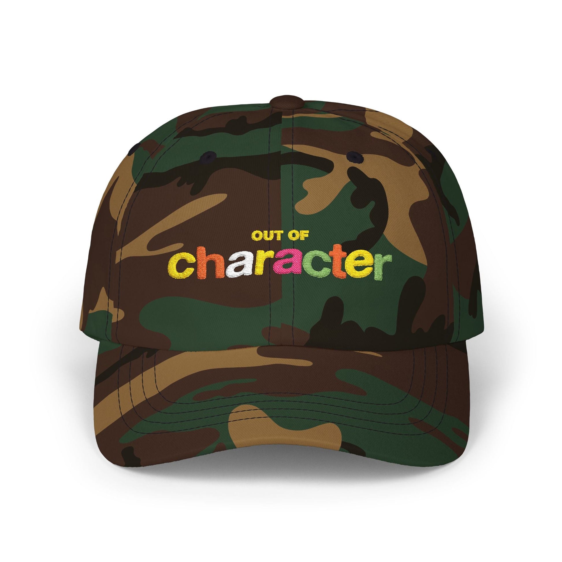 Slushy Noobz Merch Classic Embroidered Camo Cap Apparel Gifts For BFF - Lilybirchmarket