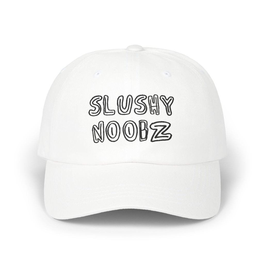 Slushy Noobz merch Embroidered Classic Dad Cap Apparel Gifts For Best Friend - Lilybirchmarket