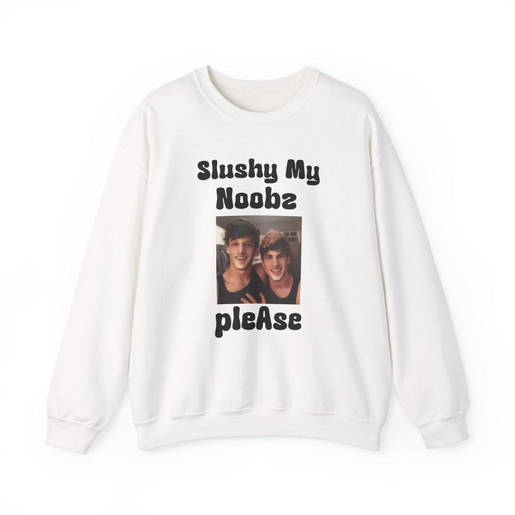 Slushy Noobz merch Martin and Hamzah Comedy Unisex Heavy Blend Crewneck Sweatshirt Gifts For Best Friend - Lilybirchmarket