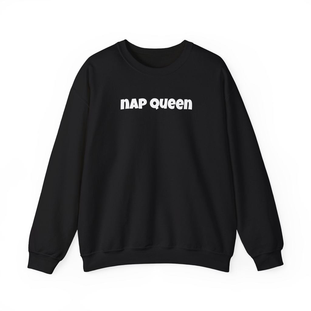 Slushy Noobz merch Nap Queen Unisex Heavy Blend Crewneck Sweatshirt Gifts For Best Friend - Lilybirchmarket