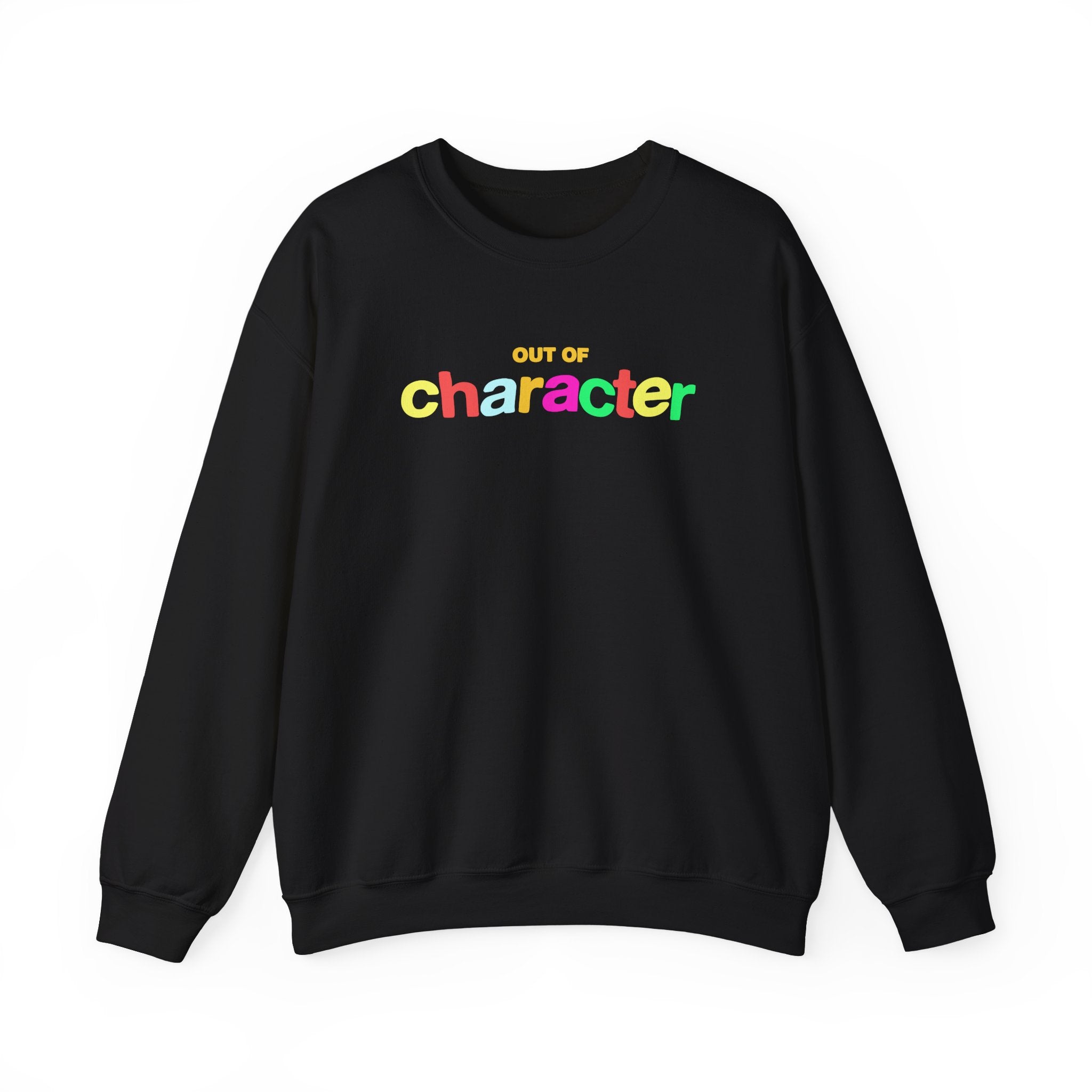 Slushy Noobz merch Out Of Character Unisex Heavy Blend Crewneck Sweatshirt Apparel Gifts For Girlfriend - Lilybirchmarket
