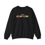 Slushy Noobz merch Out Of Character Unisex Heavy Blend Crewneck Sweatshirt Apparel Gifts For Girlfriend - Lilybirchmarket