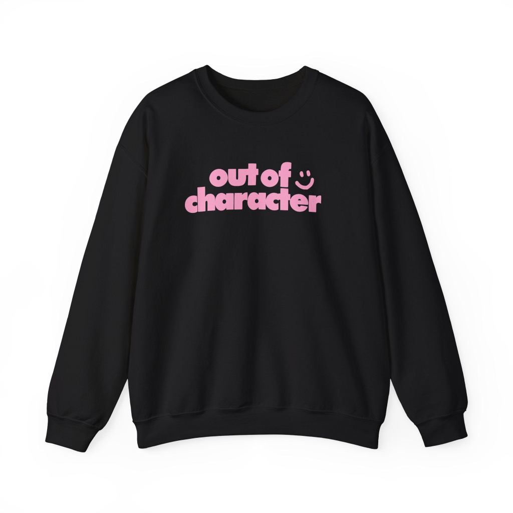 Slushy Noobz merch Out Of Character Unisex Heavy Blend Crewneck Sweatshirt Gifts For Best Friend - Lilybirchmarket