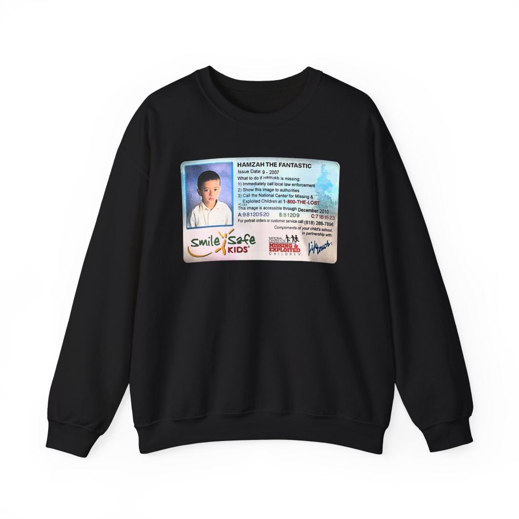 Slushy Noobz merch Smile Safe Kids Unisex Heavy Blend Crewneck Sweatshirt Gifts For BFF - Lilybirchmarket