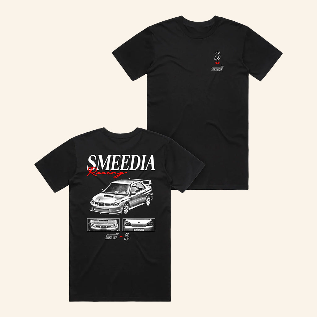 Smeedia Merch Hawkeye Sti T-Shirt Black Birthday Gift Ideas For Boyfriend - Lily Birch Market