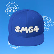 SMG4 Merch SMG4 Signature Snapback Hat Embroidered Birthday Gift For Husband - Lilybirchmarket