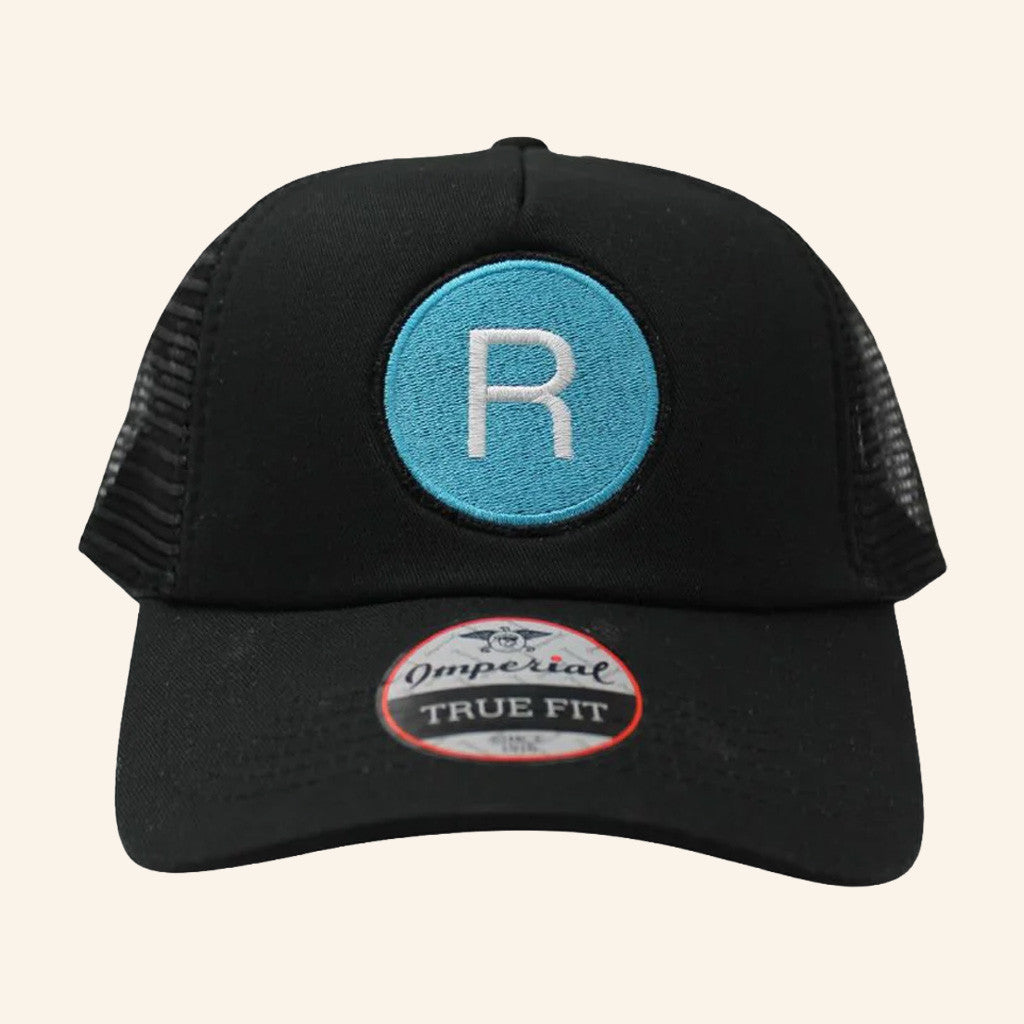Smile More Merch Roman Embroidered Trucker Hat Best Birthday Gift For Dad - Lilybirchmarket