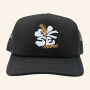 Smile More Merch Smile More Flower Trucker Hat Gift Ideas For Girlfriend - Lilybirchmarket