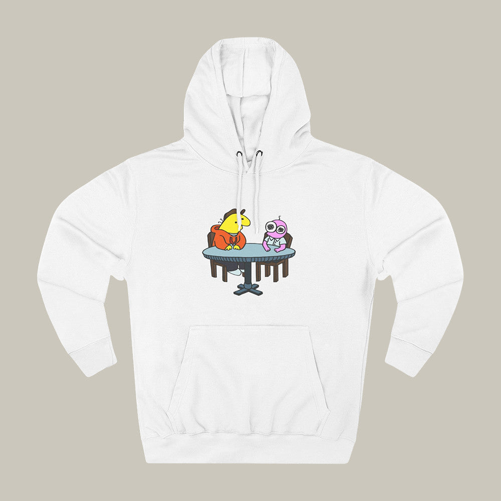 Smiling Friends Hoodie Smiling Friends Funko Pop Hooded Sweatshirt Funny Gift For Friends - Lilybirchmarket