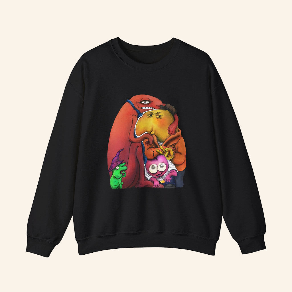 Smiling Friends Merch Smiling Friends Sweatshirt Christmas Gifts For Guys - Lilybirchmarket