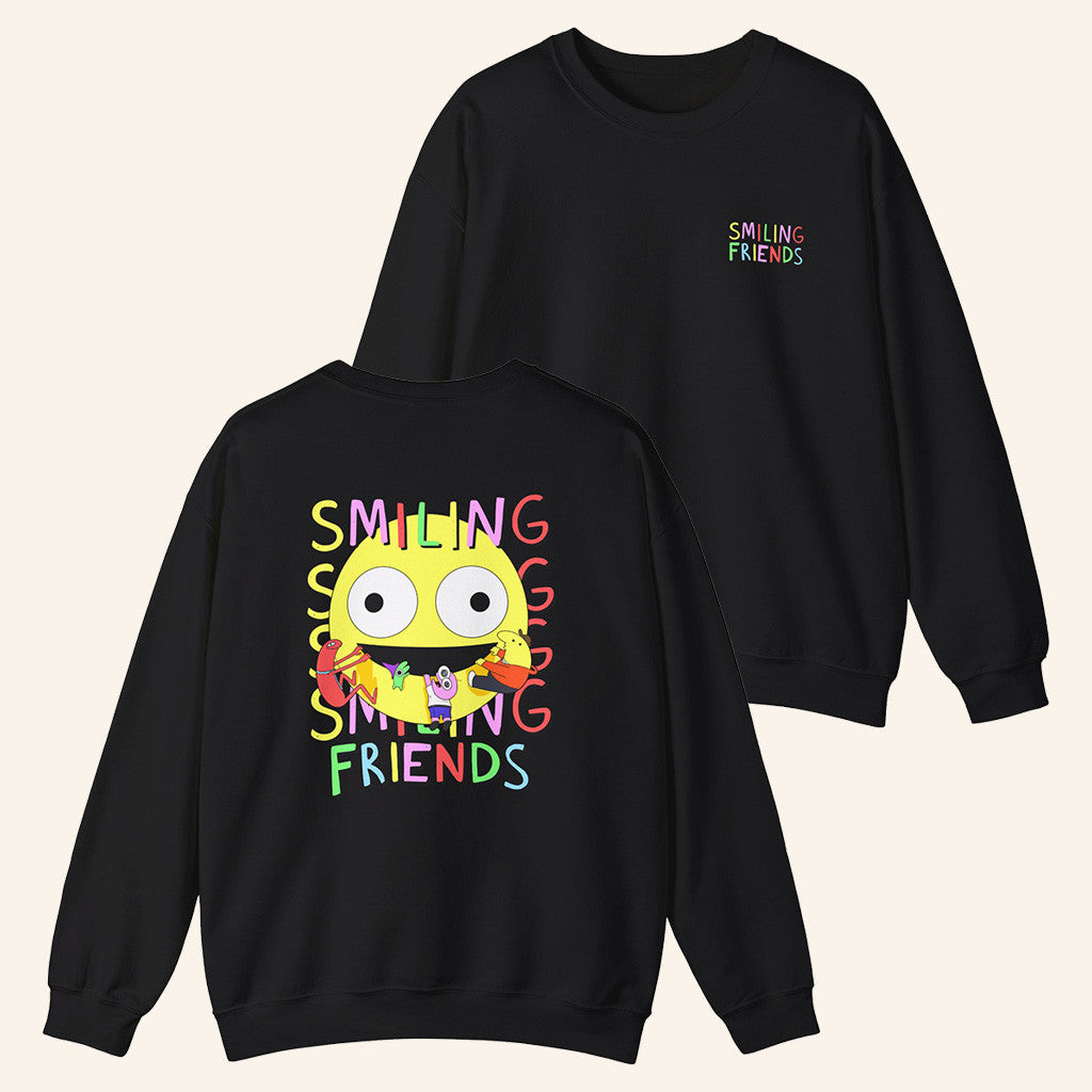 Smiling Friends Merch Smiling Friends Sweatshirt Xmas Gifts For Friend - Lilybirchmarket