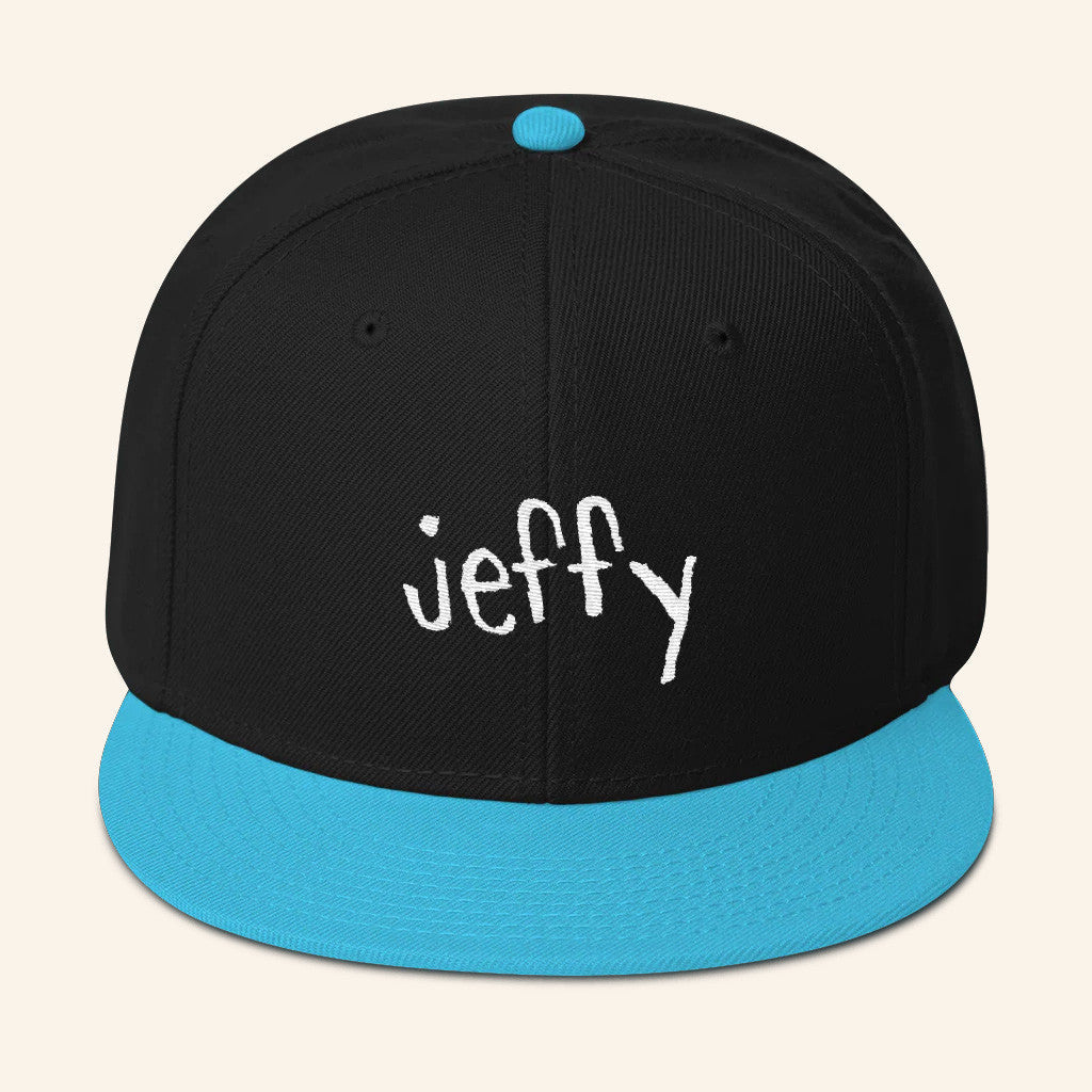 SML Merch Black And Blue Jeffy Snapback Hat Best Gifts For Friends - Lilybirchmarket