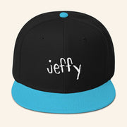 SML Merch Black And Blue Jeffy Snapback Hat Best Gifts For Friends - Lilybirchmarket