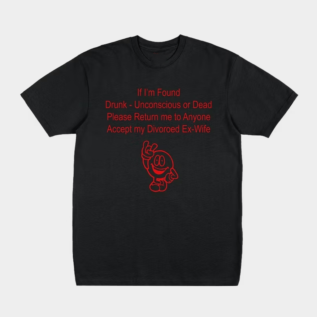 Socpens Merch Divoroed Ex Wife Shirt Humorous Slogan T-Shirt Gifts For Friends - Lily Birch Market