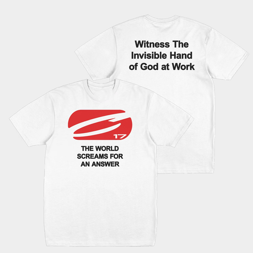 Socpens Merch God's Plan Shirt The World Screams For An Answer T-Shirt Gifts For Friends - Lily Birch Market